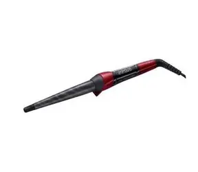 Remington CI96W1 Silk Lokówka / stożkowa lokówka / 25-13 mm / 120-220 °C / wyświetlacz LCD / czerwono-czarny