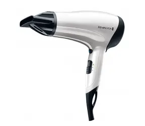 Remington D3015 Power Volume 2000 / Suszarka do włosów / 2000 W / 3 temperatury / 2 prędkości / Biały