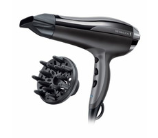 Remington D5220 PRO-Air Turbo / Suszarka do włosów / 2400 W / 3 temperatury / 2 prędkości / czarna
