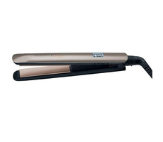 Remington S8540 Keratin Protect / prostownica do włosów / wyświetlacz LCD / 150-230°C / złoto
