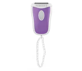 Remington WSF4810 Smooth&Silky / kompaktowy depilator damski / wodoodporny / na baterie / fioletowo-biały
