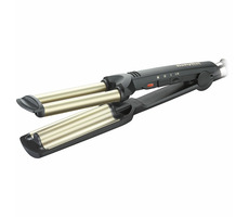 Babyliss C260E / Lokówka / podwójne cylindry 15 mm / 3 temperatury do 200°C / złoto-czarny