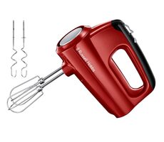 Russell Hobbs Desire 24670-56 czerwony / Mikser ręczny / 350 W / 5 prędkości / Przystawki do ubijania i ugniatania 