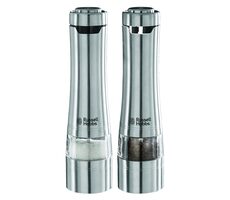 Russell Hobbs Classics 23460-56 / Młynki do soli i pieprzu / na 4X baterie AA / stal nierdzewna