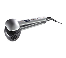 Babyliss C1600E / Automatyczna lokówka / 3 temperatury 180-200-230°C / 3 regulowane długości grzania / wyświetlacz LCD / srebrny