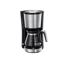 Russell Hobbs Compact Home 24210-56 / ekspres przelewowy / czajnik 0,74 l / czarno-srebrny
