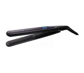 Remington S6505 Pro-Sleek & Curl / prostownica do włosów / wyświetlacz LCD / 150-230°C / czarny