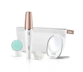 Braun FaceSpa 851V / system 3w1 / depilacja i czyszczenie / biały