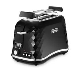 DeLonghi CTJ 2103.BK Brillante / toster / 900 W / 4 funkcje / czarny