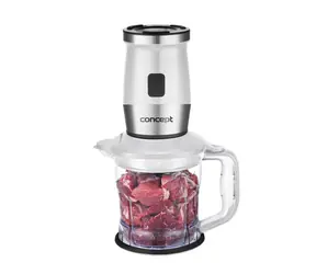 Concept SM3391 biały / blender do smoothie / 700 W / rozdrabniacz 1,2 l + młynek + 2 x 570 ml + 1 x 400 ml