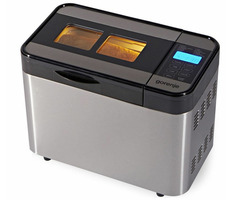 Gorenje BM1400E srebrny / piekarnia domowa / 815 W / maks. wielkość chleba 1,4 kg / 12 programów