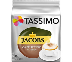 Tassimo Jacobs Cappucino / Kawa w kapsułkach / 8szt.