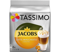 Tassimo Jacobs Latté Macchiato Caramel / Kawa w kapsułkach / 8 szt.