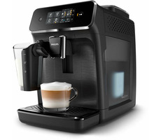 Philips Series 2200 EP2230-10 / automatyczny ekspres do kawy / 1500 W / 1,8 l / ziarna 275 g / 3 rodzaje kawy / LatteGo / czarny