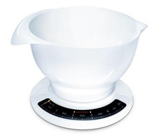 Soehnle biała / waga kuchenna / mechaniczna / wyjmowana miska / max 5kg