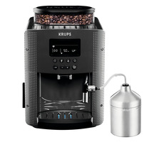 Krups EA816B Essential Display & Milk grey / automatyczny ekspres do kawy / 1450 W / 1,7 l / Auto Cappuccino XS6000