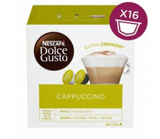 NESCAFÉ Dolce GUSTO Cappuccino / Kawa w kapsułce / 8 szt. mleka + 8 szt. kawy