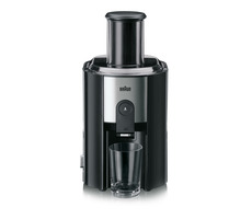 Braun J 500 black / sokowirówka / 900 W / 1,25 l soku / 2 l miazgi / 2 prędkości