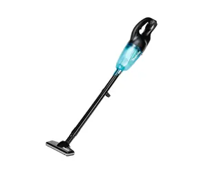 Makita DCL180ZB czarno-niebieski / Odkurzacz akumulatorowy / 18V / 0,65 L / Czas pracy 20 min / bez akumulatora 