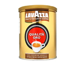 Lavazza Qualita Oro 250 g - Puszka / Kawa mielona / 100% Arabica