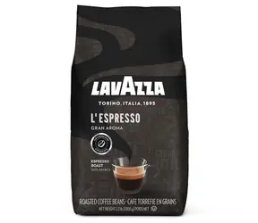 Lavazza Gran Aroma Bar 1 kg / Kawa ziarnista / 100% Arabica / Opakowanie próżniowe