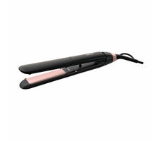 Philips StraightCare Essential / Prostownica do włosów / 6 temperatur 160-230°C / Jonizacja / ThermoProtect / czarny