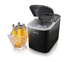 Gorenje IMC1200B czarny / kostkarka do lodu / 120 W / 2,2 l / 12 kg lodu dziennie / kostki XL / przygotowanie 9 min