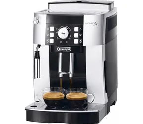 DeLonghi Magnifica ECAM 21.117.SB srebrny / automatyczny ekspres do kawy / 1450 W / 15 bar / 1,8 l / pojemnik 250 g 