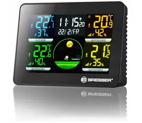 Bresser Termo-higrometr Quadro NLX / Stacja pogodowa