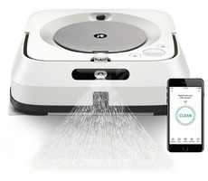 iRobot Braava Jet m6 / Robot mop / iAdapt 3.0 / czyszczenie na sucho i na mokro / Wirtualna ściana / Wi-Fi / biały