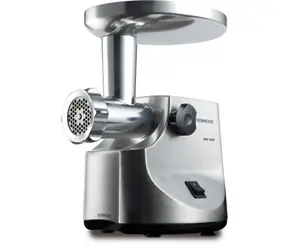 Kenwood MG510 srebrny / Maszynka do mielenia mięsa / 1600W / Prędkość mielenia 2000 g-min / rewers