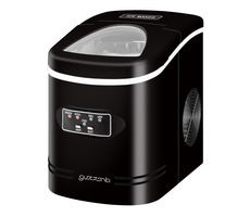 Guzzanti GZ 122 czarny / Kostkarka do lodu / 100 W / Zbiornik na wodę | lód: 2,2 l | 0,7 kg / kostki 12 kg - 24 godziny 