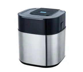 Guzzanti GZ 158 srebrno-czarny / Maszynka do lodów / 9,5 W / Pojemnik 1,5 l / Wyświetlacz LCD