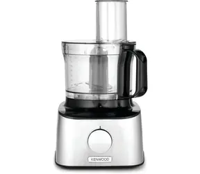 Kenwood Multipro Compact FDM301SS srebrny / Robot kuchenny / 800W / 2,1 L / 2 prędkości / przełącznik impulsowy