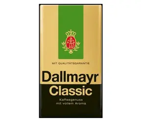 Dallmayr Classic (mielona) 500 g / Kawa mielona / 100% Arabica / Pakowane próżniowo