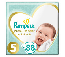 Pampers Premium Care Mega Box Junior (88 szt.) / Pieluszki / Rozmiar 5 (11-18 kg)