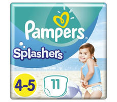 Pampers Splashers 11 szt. / Pieluszki / Rozmiar 4 (8-14 kg)