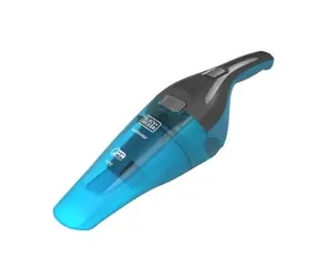 Black&Decker Wet & Dry WDC215WA-QW niebiesko-szary / Bezprzewodowy odkurzacz ręczny / 7,2 V / 0,38 l / do 10 minut