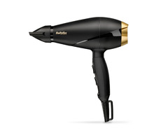 Babyliss 6704E Power Pro 2000 czarny / Suszarka do włosów / 2000 W / 2 temperatury / 2 prędkości / 2,8 m