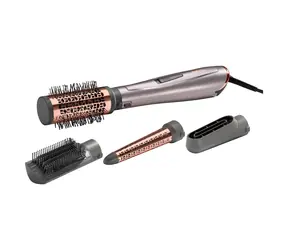 Babyliss AS136E Air Style 1000 szary / Suszarka do włosów / 1000 W / średnica 50 mm / 2 temperatury / 2,5 m