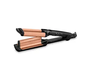 Babyliss W2447E Deep Waves czarny / Lokówka / 3 temperatury / 160 - 200°C / ceramika / 2,5 m
