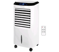 Activejet Selected KS-1065BPJ biały / klimatyzator z kółkami / zbiornik na wodę 10 l / 65 W / 3 prędkości / 60,4 dB / wyprzedaż