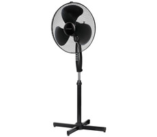 Activejet Regular WSR-40C czarny / wentylator kolumnowy / 3 prędkości / 50W / wysokość 105 - 125 cm