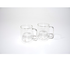 Zestaw kubków szklanych do kawy Zwilling Sorento PLUS (2 szt.) / 335 ml / podwójne ścianki