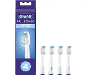 Oral-B Główki do szczoteczek do zębów Pulsonic Clean 4 szt./głowice zamienne do Pulsonic