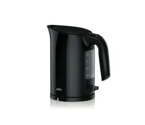 Braun WK 3000 PurEase czarny / czajnik elektryczny / 2200 W / pojemność 1 l / wskaźnik poziomu wody / wyjmowany filtr