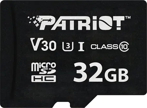 Patriot VX V30 U3 / Karta pamięci microSDHC / 32 GB / UHS-I U3 / V30 / Klasa 10 / 90 MB/s
