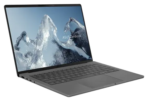Asus Zenbook A14 szary / Notebook / 14" WUXGA OLED / Qualcomm Snapdragon X1-26-100 / 16 GB / 512 GB SSD / Adreno / W11H