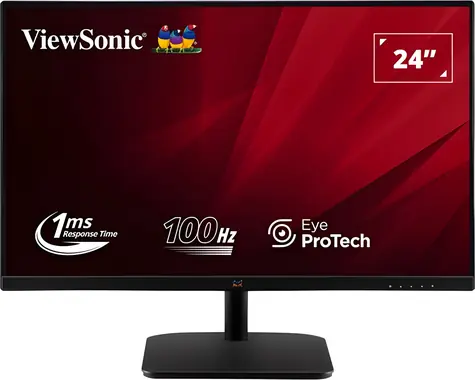 24-calowy monitor ViewSonic VA2432-H-2 / IPS / 1920x1080 / 100 Hz / 1 ms / 250 cd-m2 / HDMI + VGA / VESA