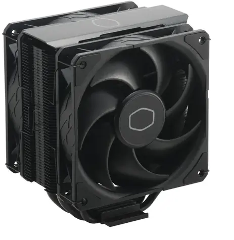 Cooler Master Hyper 212 Black X Duo czarny / chłodzenie procesora / 2 x 120 mm / 32,8 dB(A) / 70,7 CFM / AMD + Intel